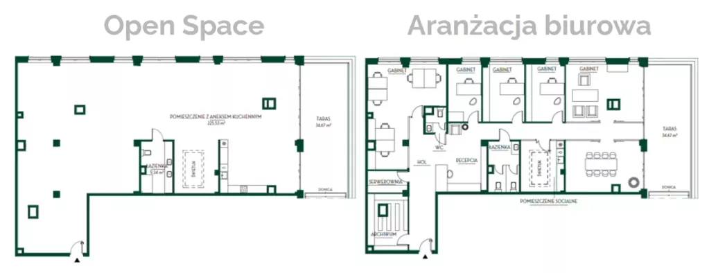 Duży lokal open space w katowicach, biuro w katowicach, duże pomieszczenia do własnej aranżacji, projekt kompleksowy do mieszkania, co to jest projekt kompleksowy, darmowa aranżacja wnętrza