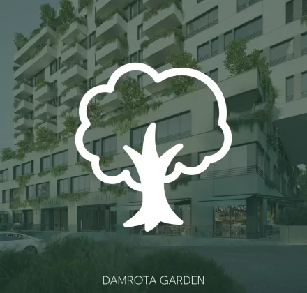 15 Damrota Garden, zielony budynek w sercu Katowic, budynek z zielenią, zielony budynek śląsk, mieszkania z ogródkiem