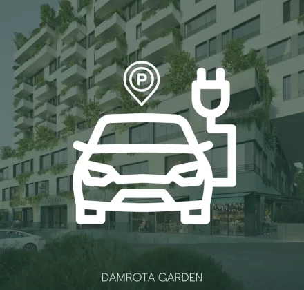 26 Damrota Garden, mieszkania premium, apartamenty katowice, penthouse katowice, penthous śląsk, inwestycje premium śląsk, duże mieszkania, zielone budynki, rynek pierwotny, ekobudownictwo, samochody elektryczne w bloku, mieszkania z infrastrukturą pod elektryki, garaże dla aut elektrycznych, mieszkanie z garażem dla auta elektrycznego
